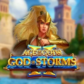Slots logo of Age Of The Gods: God Of Storms 2 from Playtech at PlayMojo Casino